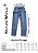 Calça jeans slim jogger azul marinho - Imagem 5
