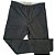 Calça alfaiataria poliviscose social lisa masculina cor preta - Imagem 4