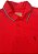 Polo 100% Algodão 30.1 Penteado Vermelho Coleção Elegance Arara - Imagem 3