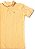 Polo 100% Algodão 30.1 Penteado Amarelo Coleção Elegance Arara - Imagem 3