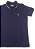 Polo 100% Algodão 30.1 Penteado Azul Marinho Coleção Elegance Arara - Imagem 2