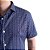 Camisa social manga curta algodão fio 60 detalhes tribais coleção elegance arara - Imagem 3