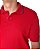 Polo piquet algodão elastano vermelho coleção elegance arara - Imagem 3