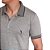 Polo piquet viscose/poliéster cor cinza coleção elegance arara - Imagem 2