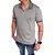 Polo piquet viscose/poliéster cor cinza coleção elegance arara - Imagem 1