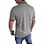 Polo piquet viscose/poliéster cor cinza coleção elegance arara - Imagem 3