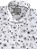 Camisa social manga curta algodão fio 60 detalhes floridos coleção elegance arara - Imagem 2