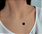 Colar Feminino em prata 925 com Pedra Natural Ônix - Imagem 1