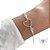 Pulseira Feminina em Prata 925 com Detalhe de Coração e Zircônias - Imagem 1