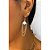 Brinco Indiano Prata 925 com Zircônia Diamante 8mm - Imagem 1
