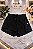 Short duplo Alô - Poliamida importada- Preto - Tamaho: M - Imagem 1