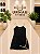 Vestido short/ Saia - Preto com detalhe Off white- Tamanho: M - Imagem 1