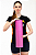 Rolo Massagem Liberação Miofascial Em EVA 45x12cm Rosa DF1065 Dafoca Sports - Imagem 1