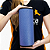 Rolo Massagem Liberação Miofascial 30x12cm DF1068 Azul Marinho Dafoca Sports - Imagem 2