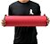 Rolo Massagem Liberação Miofascial 45x12cm DF1073 Vermelho Dafoca Sports - Imagem 3