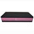 Step Em Eva Para Exercícios 60x30x10cm DF1023 Preto e Rosa Dafoca - Imagem 1