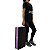 Step Para Exercícios Em EVA 60x30x12cm DF1027 Preto e Lilás Dafoca - Imagem 1