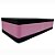 Step Exercícios Em EVA 60x30x14cm DF1025 Preto e Rosa Dafoca Sports - Imagem 9