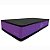 Step Em Eva Exercícios 60x30x10cm DF1026 Preto Lilás Dafoca - Imagem 4