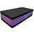 Step Em Eva Para Exercícios 60x30x14cm DF1028 Preto e Lilás Dafoca - Imagem 5