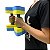 Par de Halteres Hidroginástica 100% EVA DF1091 P 1 à 2kg Azul/Amarelo Dafoca Sports - Imagem 3