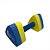 Par de Halteres Hidroginástica 100% EVA DF1091 P 1 à 2kg Azul/Amarelo Dafoca Sports - Imagem 7