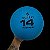 Bola de Iniciação Vollo BI014 Tamanho 14 Impermeavél Azul - Imagem 5