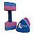 Par de Halteres Hidroginástica EVA DF1091-R P 1 à 2kg Azul/Rosa Dafoca Sports - Imagem 10
