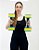 Par de Halteres Em EVA 1 A 2 Kg DF4011-AZ Azul/Amarelo Dafoca Sports - Imagem 1