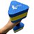 Par de Halteres Em EVA 2 A 3 Kg DF4012-AZ Azul/Amarelo Dafoca Sports - Imagem 7