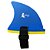 Boia Flutuador Infantil Barbatana Tubarão DF4061 Azul e Amarelo Dafoca Sports - Imagem 6