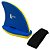 Boia Flutuador Infantil Barbatana Tubarão DF4061 Azul e Amarelo Dafoca Sports - Imagem 7