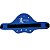 Colete Flutuante Para Hidroginástica Medida P 80Kg DF1200-AZ Azul Royal Dafoca Sports - Imagem 6