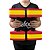 Par de Halteres Hidroginástica Em EVA 3 A 4 Kg DF4013-AM Vermelho/Amarelo Dafoca Sports - Imagem 1