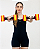 Par de Halteres Hidroginástica Em EVA 1 A 2 Kg DF4011-VM Vermelho/Amarelo Dafoca Sports - Imagem 2