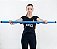 Bastão PVC Fisioterapia Hidroginástica Peso 1kg DF7001-1 Dafoca Sports Azul Royal - Imagem 1