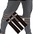 Kit 3 Hip Bands Em Poliéster 3 Níveis Leve, Médio e Forte DF7020-Kit Preto Dafoca Sports - Imagem 1