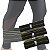 Kit 3 Hip Bands Em Poliéster 3 Níveis Leve, Médio e Forte Linha PRO DF7021-KIT Preto Dafoca Sports - Imagem 1