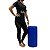 Rolo de Posicionamento 60X30cm Azul Dafoca Sports Com Zíper - Imagem 1
