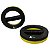 Par de Halteres Circular Hidroginástica P DF4061-BK Preto/Amarelo Dafoca Sports - Imagem 7