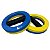 Par de Halteres Circular Hidroginástica DF4061-AZ P Azul/Amarelo Dafoca Sports - Imagem 3