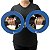 Par de Halteres Circular Hidroginástica DF4061-AZ P Azul/Amarelo Dafoca Sports - Imagem 2