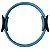 Anel de Pilates Tonificador Flexível 38cm Azul Claro Liftness Dafoca Sports - Imagem 5