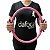 Anel de Pilates Tonificador Flexível 38cm Rosa Liftness Dafoca Sports - Imagem 1
