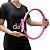 Anel de Pilates Tonificador Flexível 38cm Rosa Liftness Dafoca Sports - Imagem 3