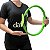 Anel de Pilates Tonificador Flexível 38cm Verde Claro Liftness Dafoca Sports - Imagem 2