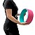 Roda Anel Yoga Magic Wheel Pilates Flow Circle 33CM Rosa Escuro Liftness Dafoca Sports - Imagem 2