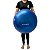 Bola de Ginástica Pilates Fisioterapia Pélvica 65cm Azul Liftness Dafoca Sports - Imagem 4