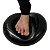 Disco de Equilíbrio Inflável PIlates Fisioterapia Funcional 33cm Preto Liftness Dafoca Sports - Imagem 1