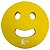 Acqua Disco Hidroginástica Sorriso Em EVA DF1011-AM 27cm Amarelo Dafoca Sports - Imagem 6